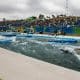 pista de canoagem slalom em Deodoro escolinha de canoagem