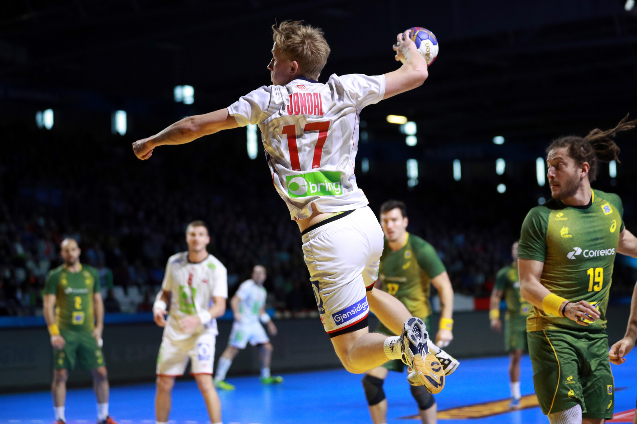 Mundial de handebol masculino - Brasil x Noruega - Pré-olímpico