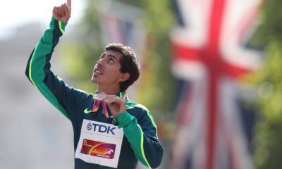 Mundial de Atletismo - Caio Bonfim e Erica Sena na China ilustração