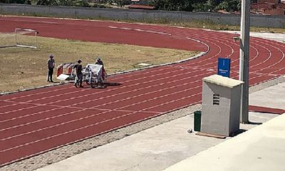 campo de treinos atletismo coronavírus