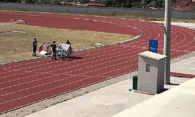 campo de treinos atletismo coronavírus