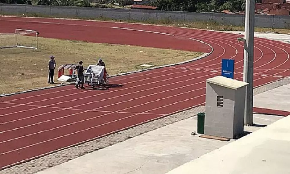 campo de treinos atletismo coronavírus