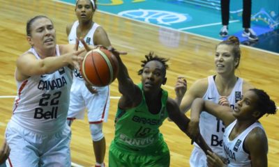 Brasil x Canadá Copa America de basquete