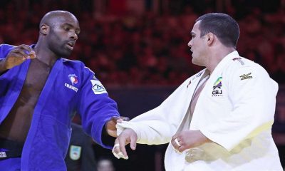 David Moura e Teddy Riner