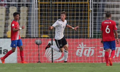 Pelo Grupo C, Alemanha vence Costa Rica no Mundial Sub-17.