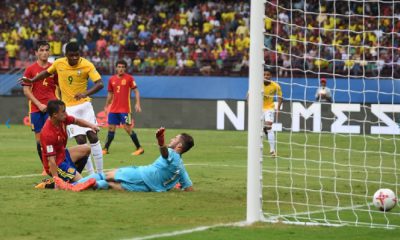 Brasil X Espanha pela Copa do Mundo Sub-17.