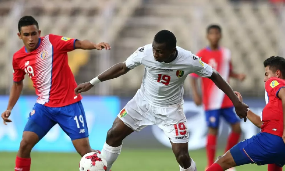 Em jogo equilibrado, Costa Rica e Guiné empatam no Sub-17.