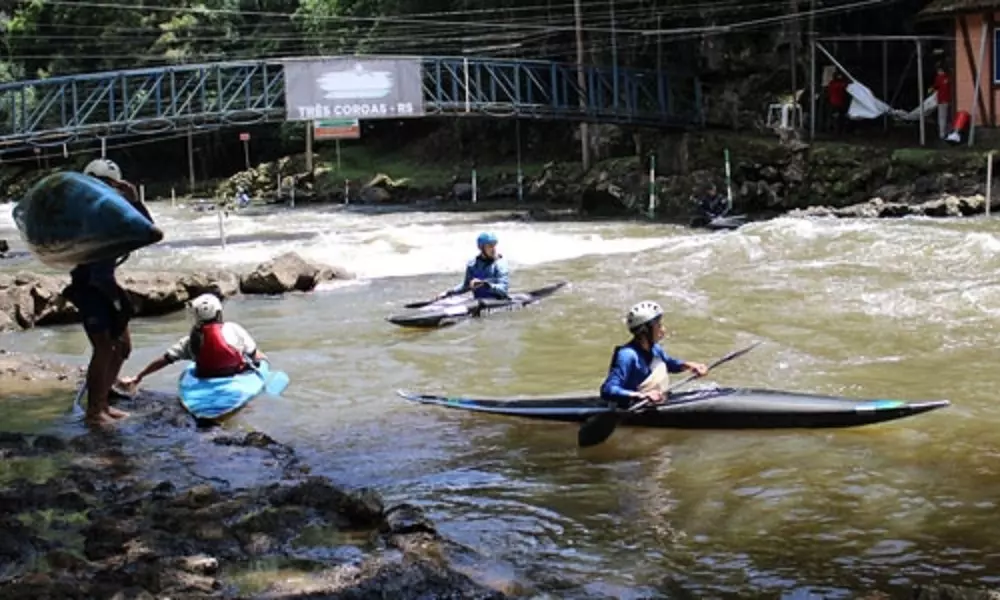 Campeonato Brasileiro de Canoagem Slalom.