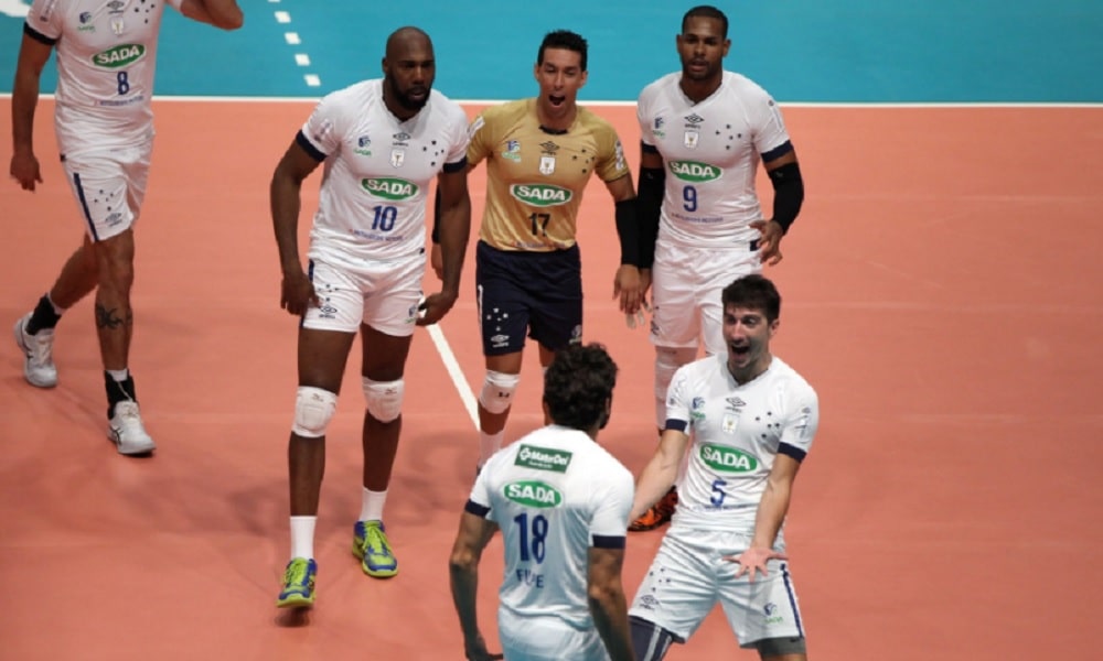 Minas x Cruzeiro pela Superliga de vôlei masculino