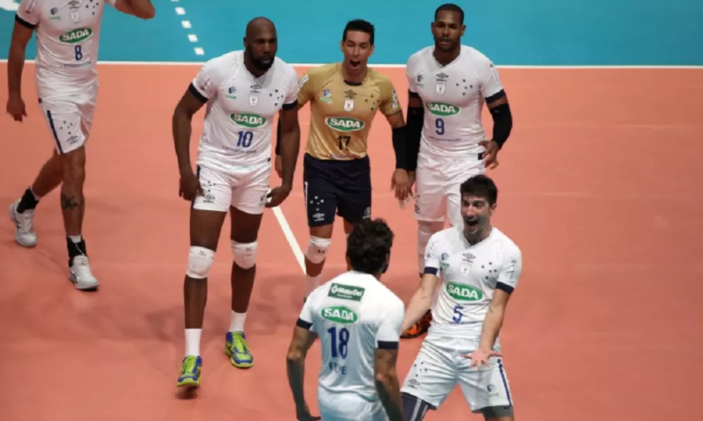 Minas x Cruzeiro pela Superliga de vôlei masculino