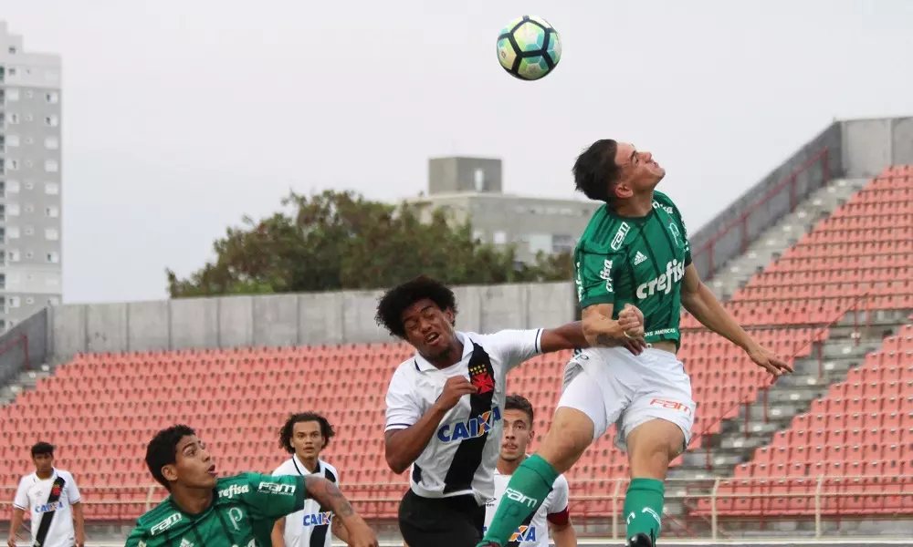 Vasco X Palmeiras pela Copa do Brasil Sub-17.