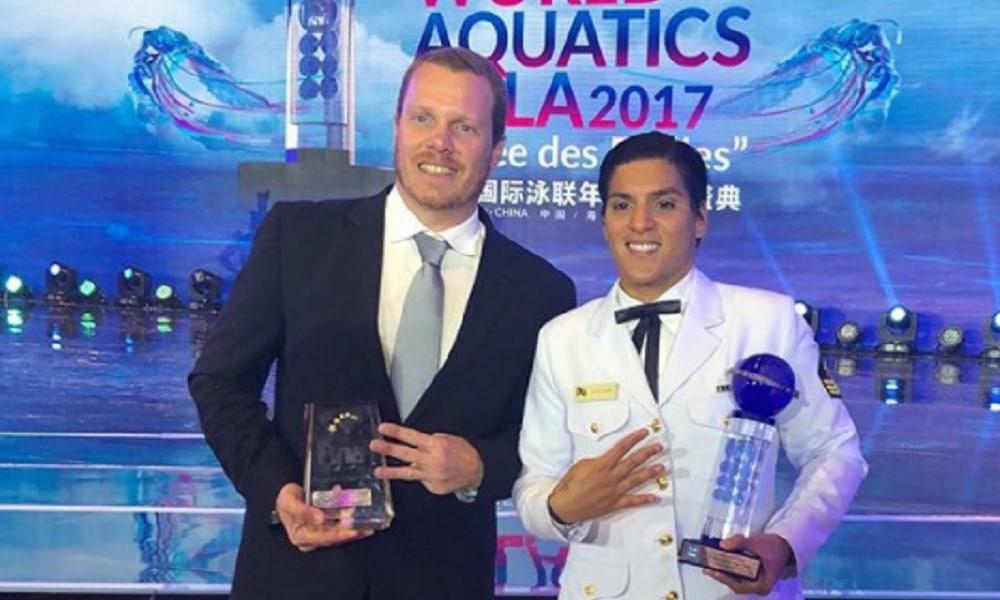Ana Marcela Cunha é eleita melhor atleta do mundo de águas abertas