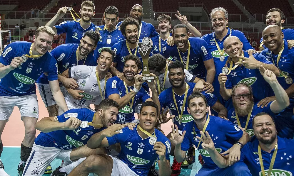 Cruzeiro domina cenário do vôlei masculino em 2017