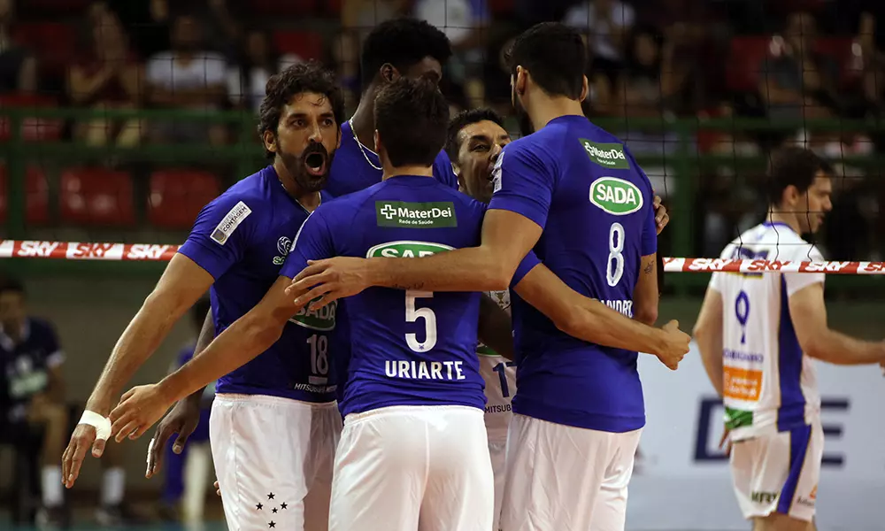Cruzeiro X JF Vôlei - Superliga masculina de vôlei