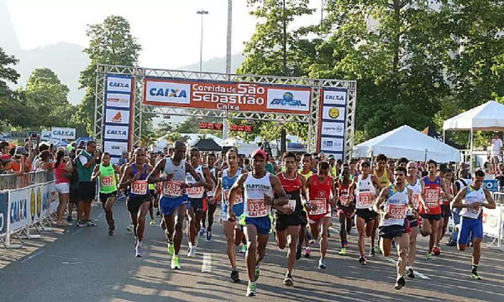 Gilmar Lopes é o terceiro na Corrida de São Sebastião