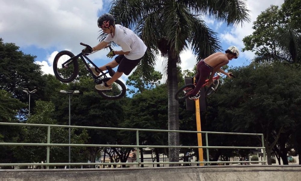 CBC acompanha treinos de atletas do BMX Park em São Paulo