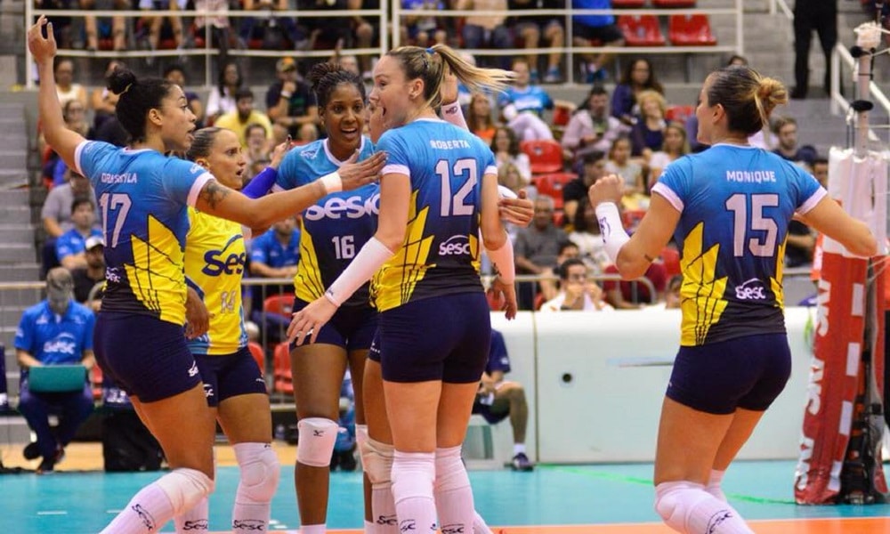 Sesc RJ X San Simón - Sul-Americano de vôlei