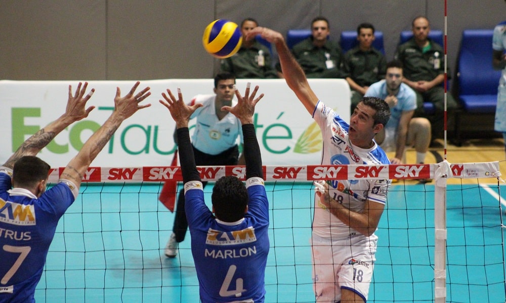 Taubaté X Montes Claros - Superliga masculina de vôlei
