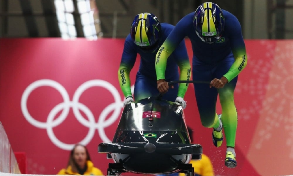 Brasil finaliza o bobsled 2-man na 27ª posição em PyeongChang