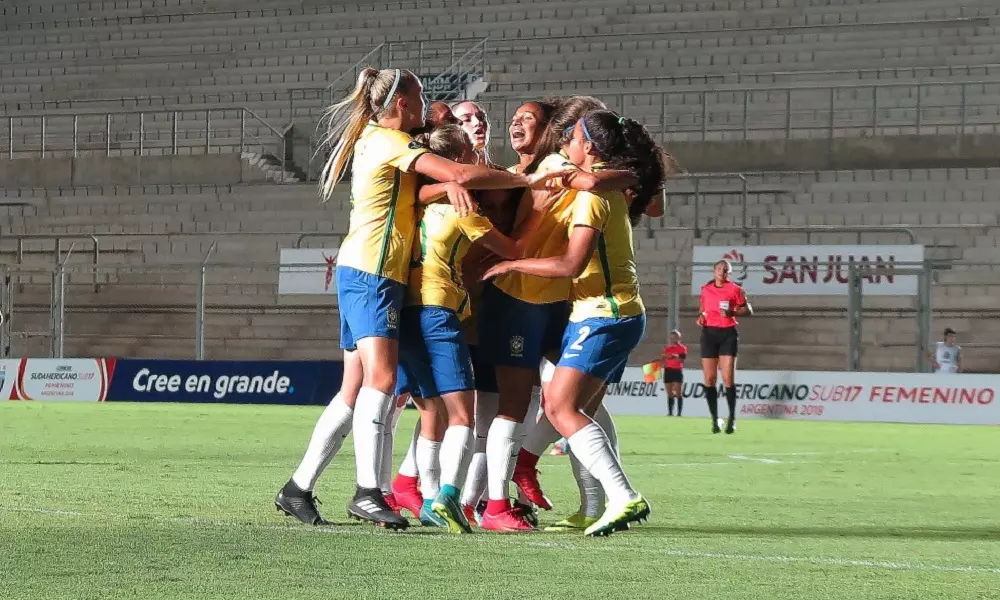 Brasil conquista segunda vitória no Sul-Americano Sub-17 argentina