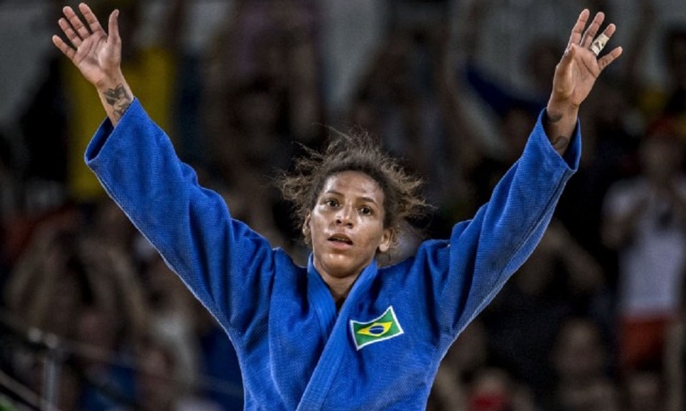 Rafaela Silva palestrará em conferência em Harvard e no MIT - ilustração Mundial de judô de Baku