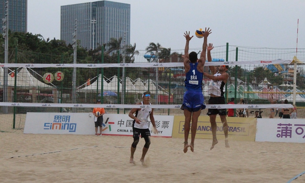 Brasil avança com cinco duplas às oitavas na etapa de Xiamen