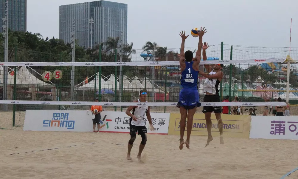 Brasil avança com cinco duplas às oitavas na etapa de Xiamen