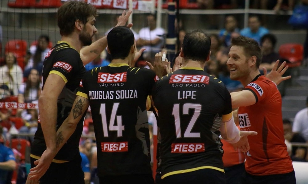 Sesc-RJ X Sesi-SP - Superliga masculina de vôlei