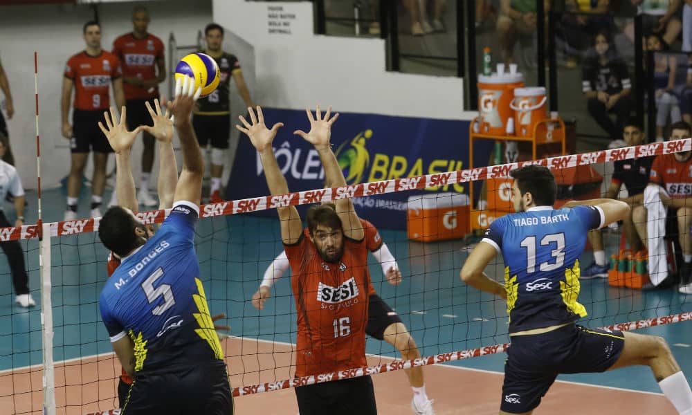 Como fica o mercado do vôlei masculino sem Sesc RJ e Sesi