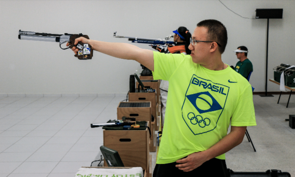 Felipe Wu tiro esportivo