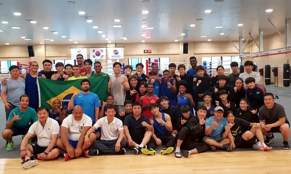 Brasileiros encerram treinamento em conjunto na Coreia do Sul