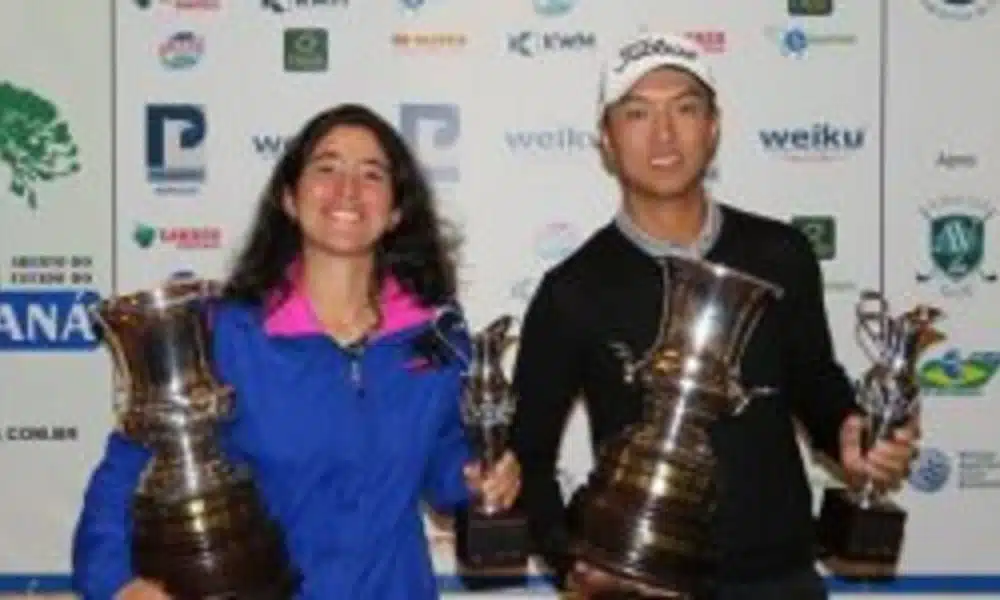 Daniel Ishii e Laura Caetano vencem Aberto do Paraná