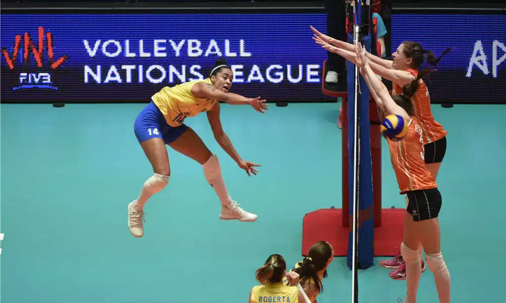 Drussyla, do Sesc-RJ, na seleção brasileira de vôlei feminino