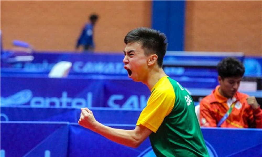 Vitor Ishiy - tênis de mesa masculino - equipe masculina Jogos Olímpicos de Tóquio 2020