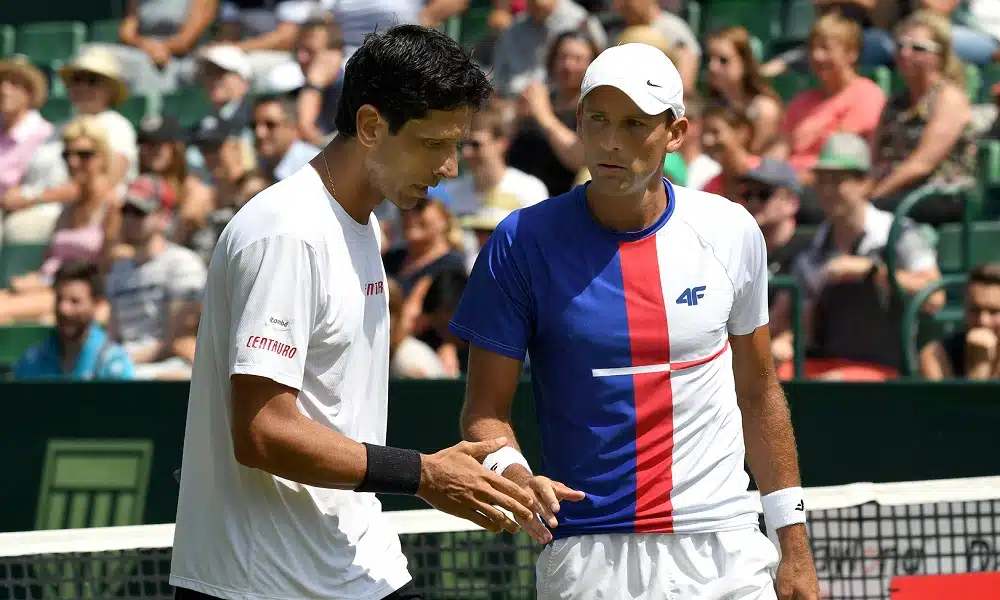 Chuva interrompe jogo de estreia de Melo e Kubot em Wimbledon