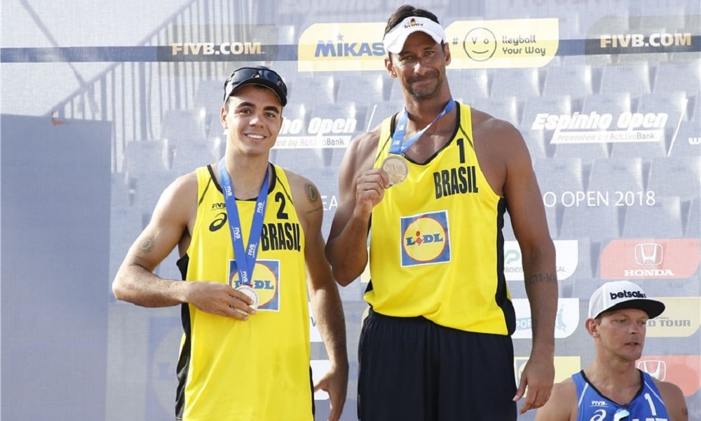 Ricardo e Guto ficam com a medalha de prata em Portugal