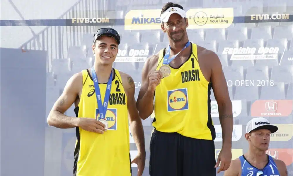 Ricardo e Guto ficam com a medalha de prata em Portugal