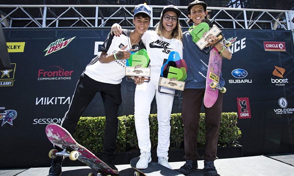 Brasileira Pâmela Rosa vence Dew Tour em Los Angeles