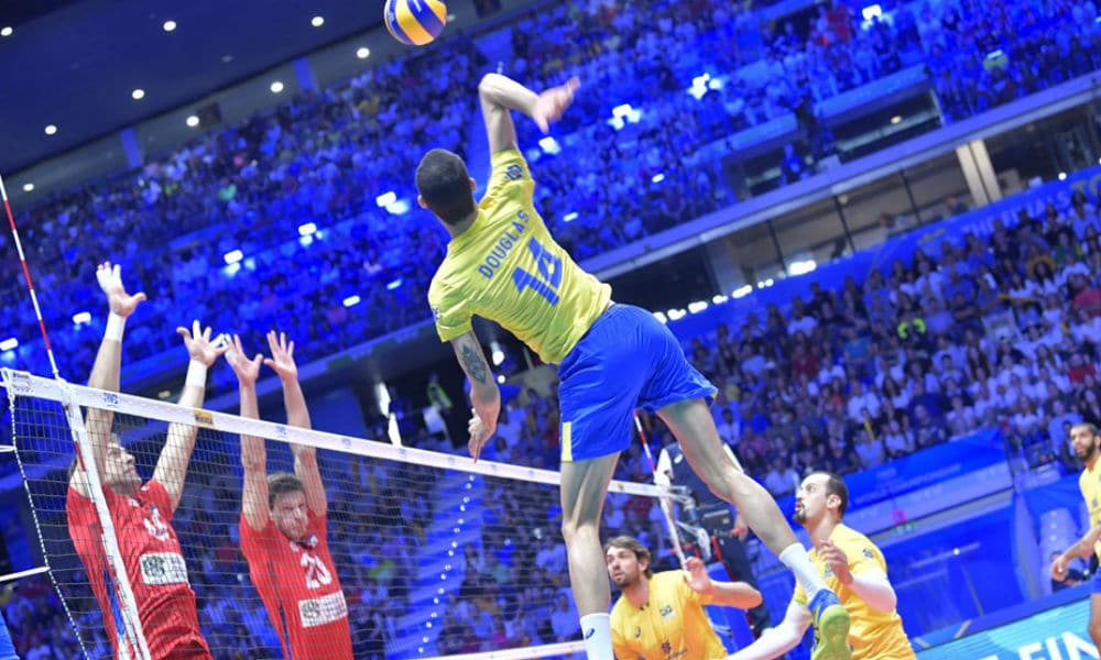 DOuglas Souza - ponteiro - Jogos Olímpicos de Tóquio 2020 - seleção brasileira de vôlei masculino