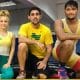 Igor Queiroz e Heloísa Martinez embarcam para o México