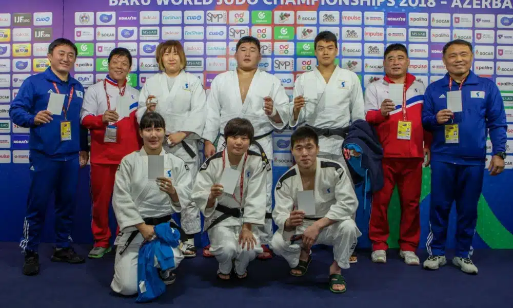igualdade de gênero judô seleção coreia unida