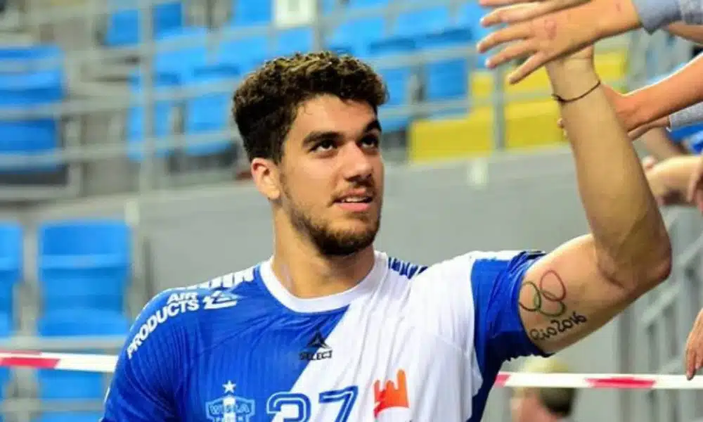 Zë Guilhemre TOledo - Wsla Pock - armador - seleção brasileira de handebol masculino - Jogos Olímpicos de Tóquio