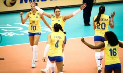 Brasil x Canadá - Liga das Nações de vôlei feminino
