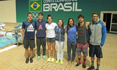 Natação e saltos ornamentais na disputa dos Jogos da Juventude