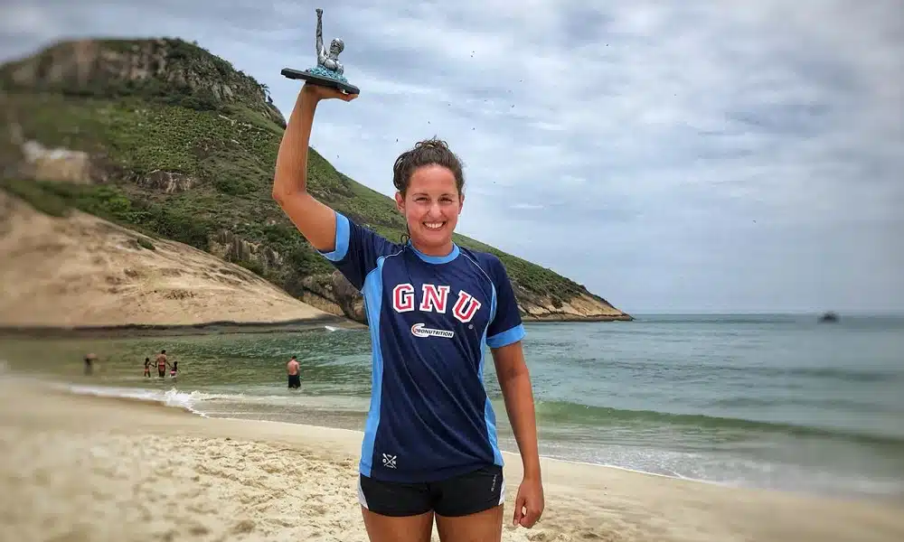 Betina vence a Travessia do Leme ao Pontal e quebra recorde