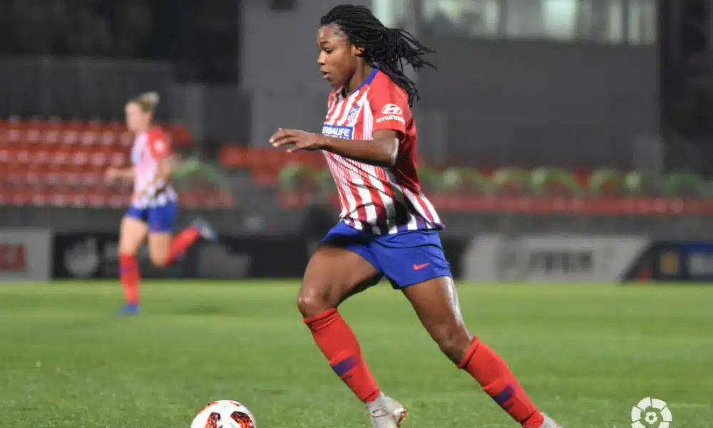 Com gol de Ludmila, Atlético de Madrid vence no Espanhol