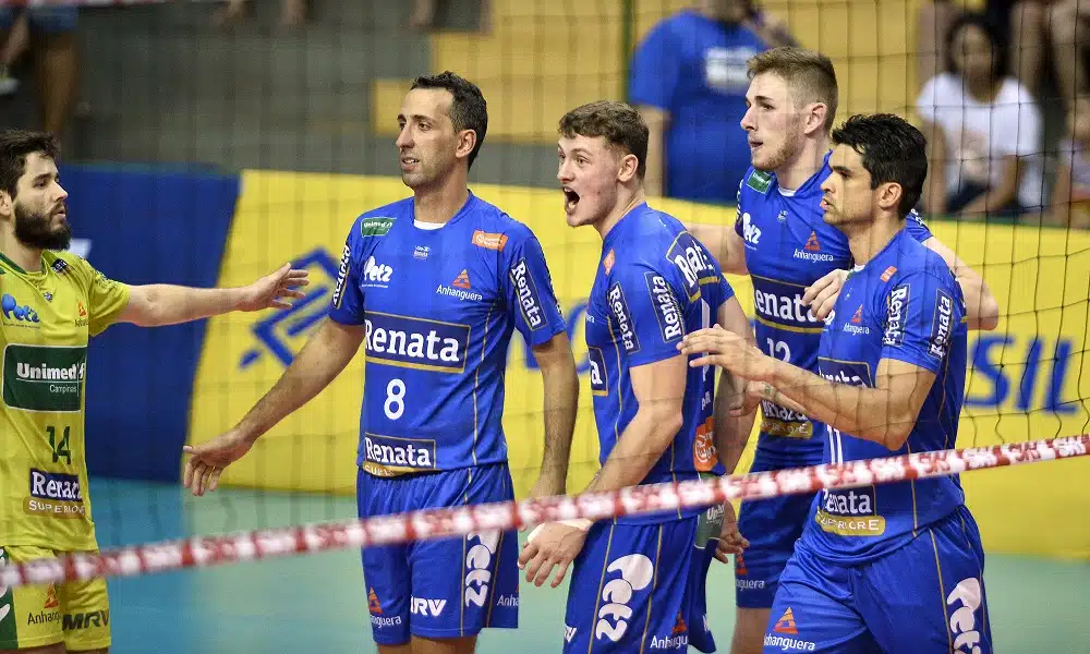 Em Campinas, Vôlei Renata encara o Minas pela Superliga ao vivo Minas
