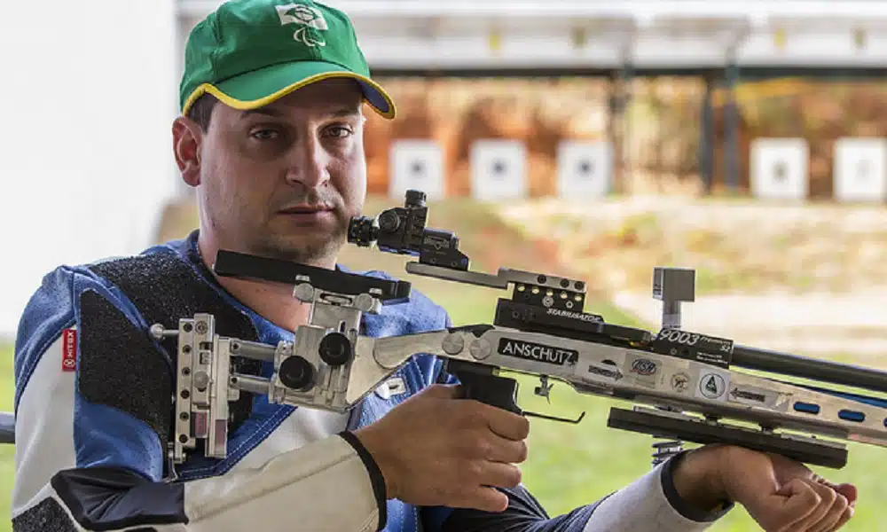 Alexandre Galgani garante um lugar nas finais em Al Ain/ Mundial de tiro esportivo paralímpico