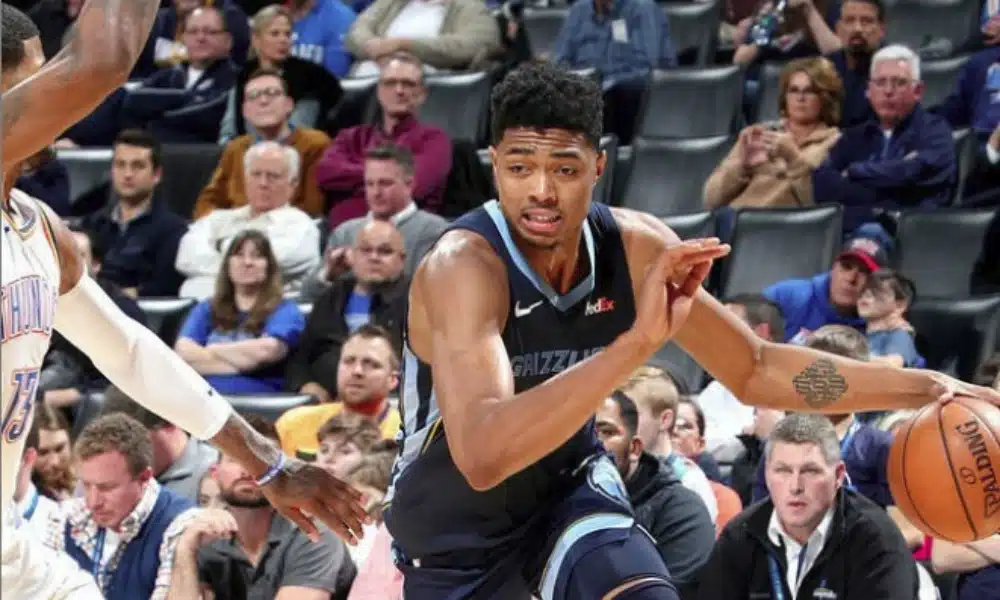 Bruno Caboclo, do Memphis Grizzlies, na NBA