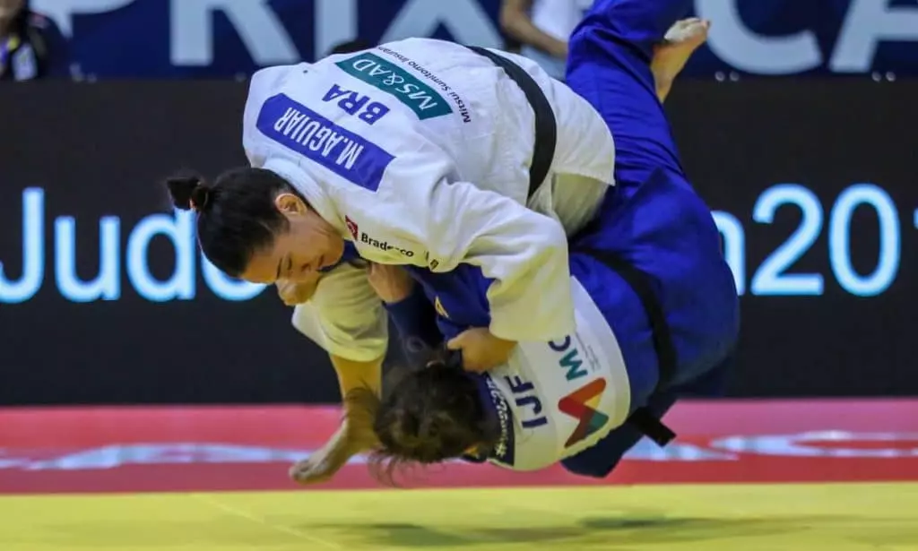 Mayra Aguiar estreia na seleção brasileira de judô em Bratislava em 2020